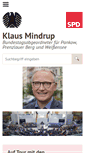 Mobile Screenshot of klaus-mindrup.de
